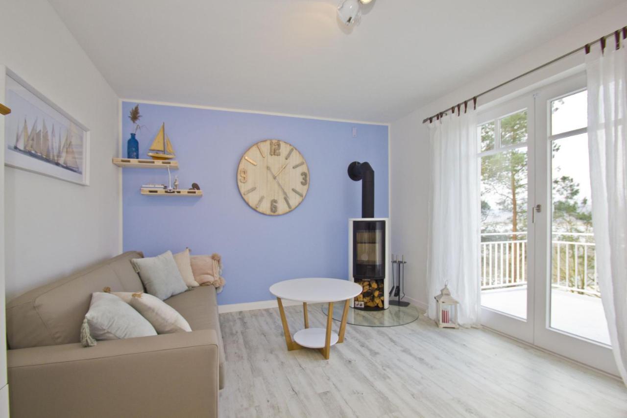Moderne Ferienwohnung Mit Balkon, Meerblick - Ferienresidenz Zwei Boddenfewo 1-3 Lietzow Luaran gambar