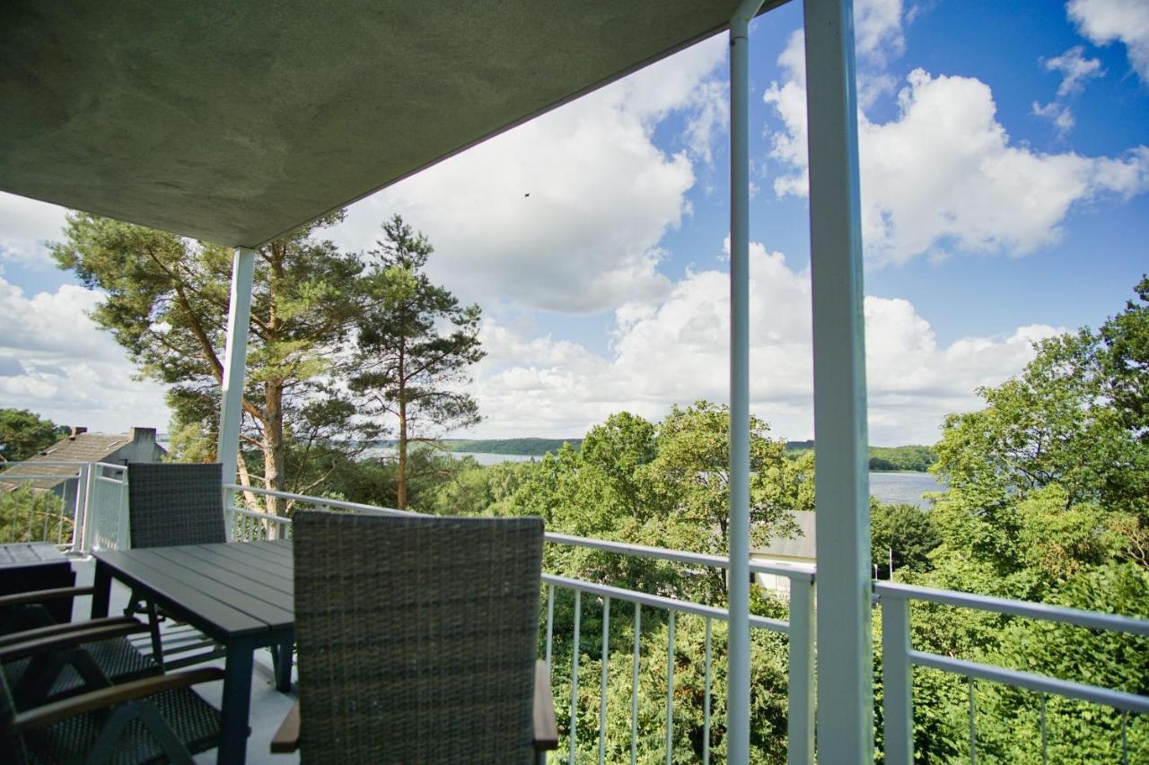Moderne Ferienwohnung Mit Balkon, Meerblick - Ferienresidenz Zwei Boddenfewo 1-3 Lietzow Luaran gambar